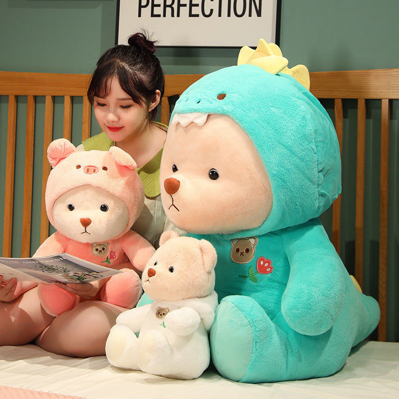 Cute Teddy Bear Doll Creatively Transforms